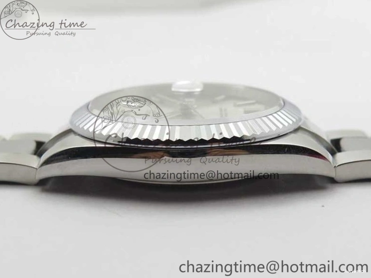 Edition DateJust 41 VSF 904L VS3235 Silver Bracelet 126334 Best on Dial 1:1 SS Oyster 0506